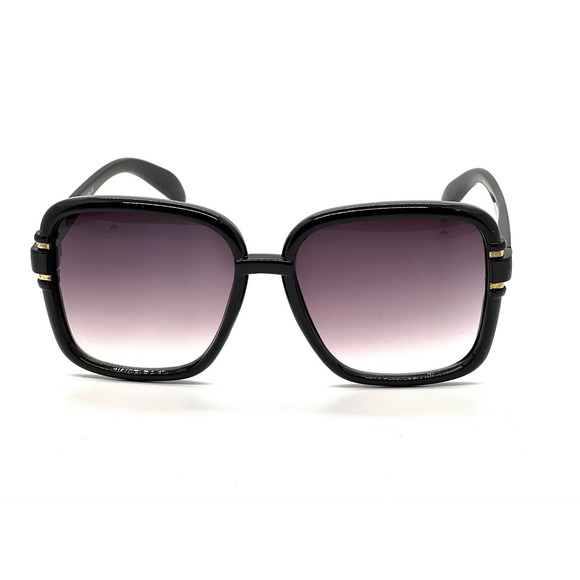 Oversized Square Sunglasses Women Black Gradient Lenses‎ Eyewear UV Protection - Picture 5 of 6